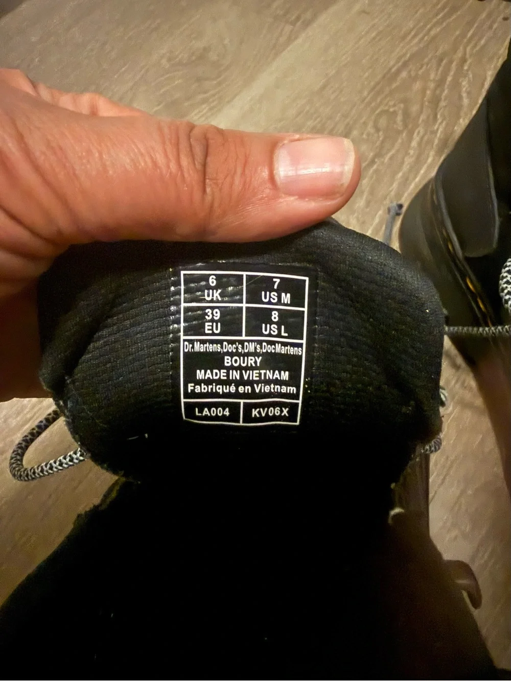 Dr. Martens Black Boury Utility Boots